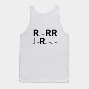 Paradiddle: RLRR LRLL Drum Rudiment Enthusiast Tank Top